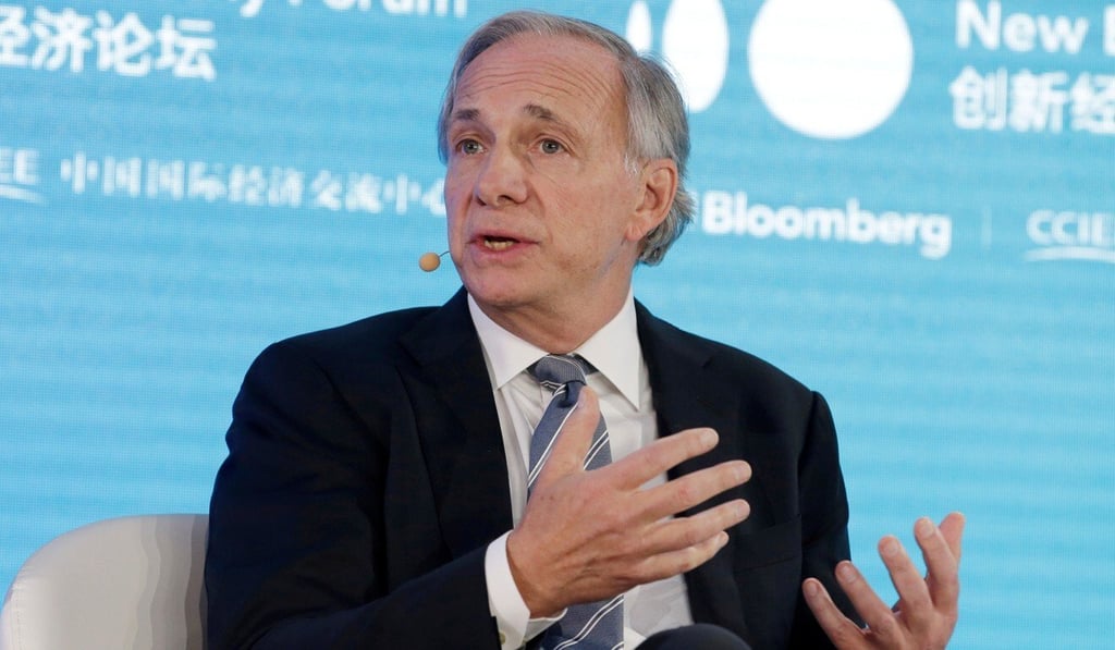 Ray Dalio, founder of Bridgewater Associates, speaks at the 2019 New Economy Forum in Beijing on November 21, 2019. Photo: Reuters