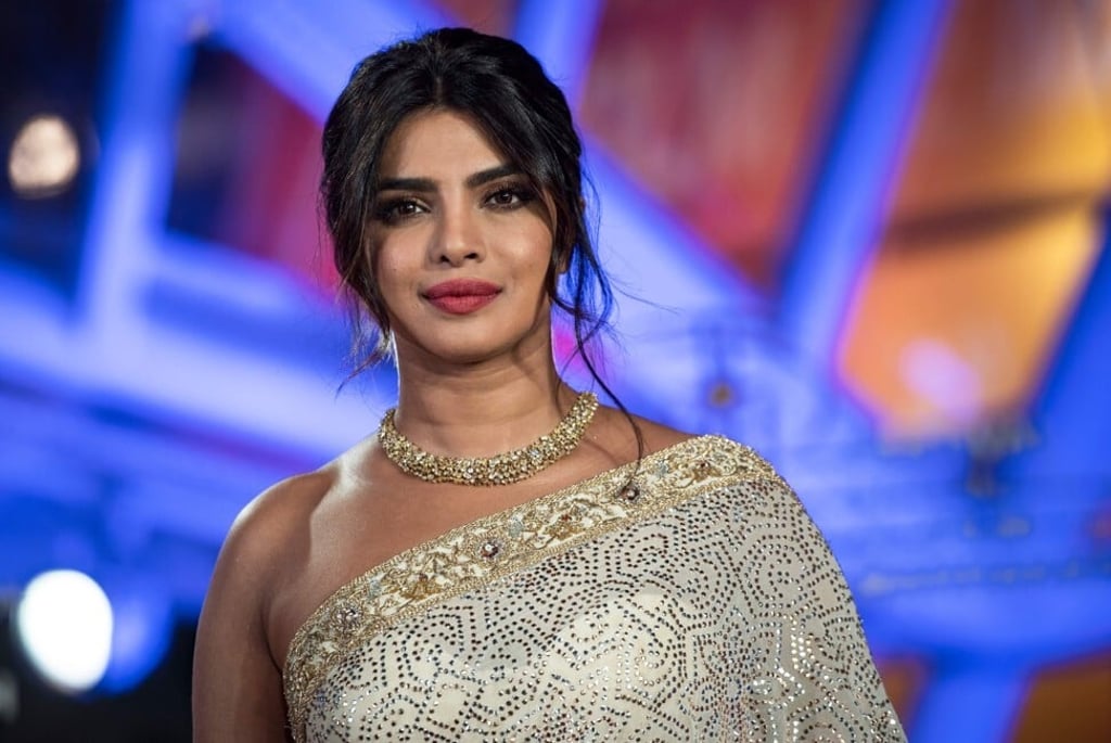 Indian actress Priyanka Chopra credits her father for encouraging her singing when she was younger. Photo: AFP