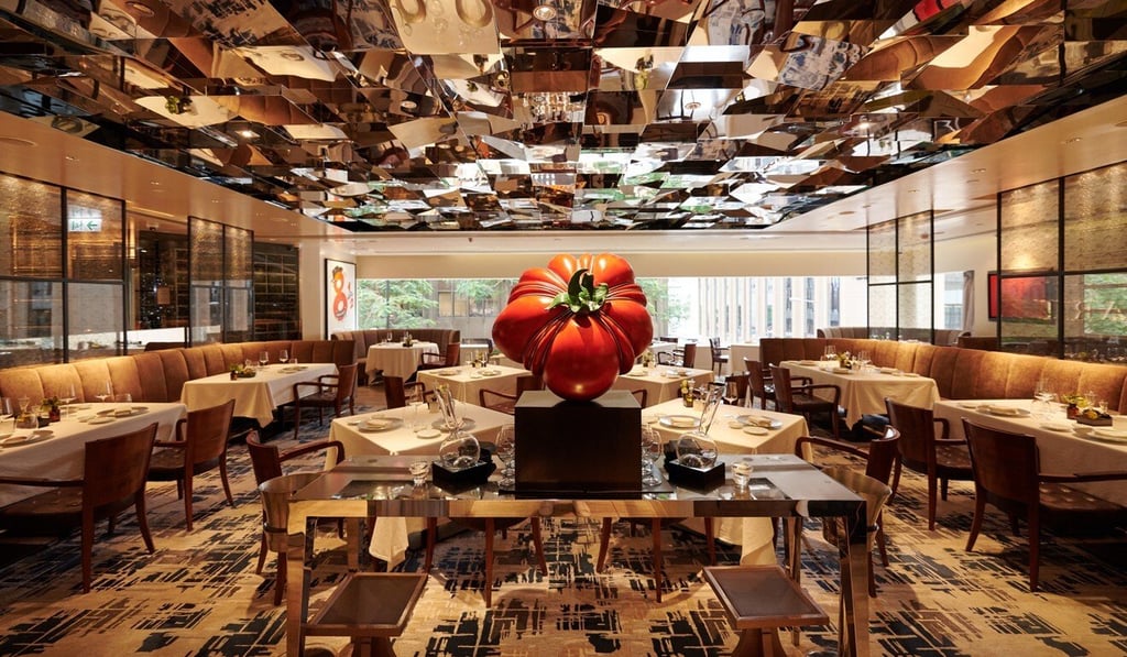 The restaurant 8½ Otto e Mezzo Bombana, where new coronavirus cases have emerged. Photo: Handout