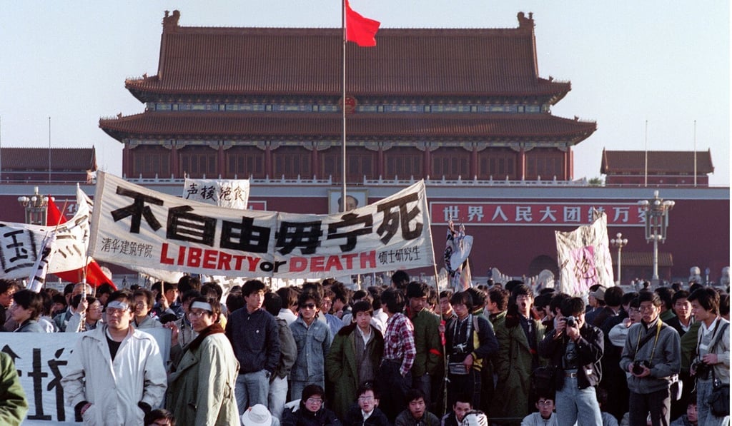 The 1989 Tiananmen Square crackdown could still be taught. Photo: AFP The 1989 Tiananmen Square crackdown could still be taught. Photo: AFP