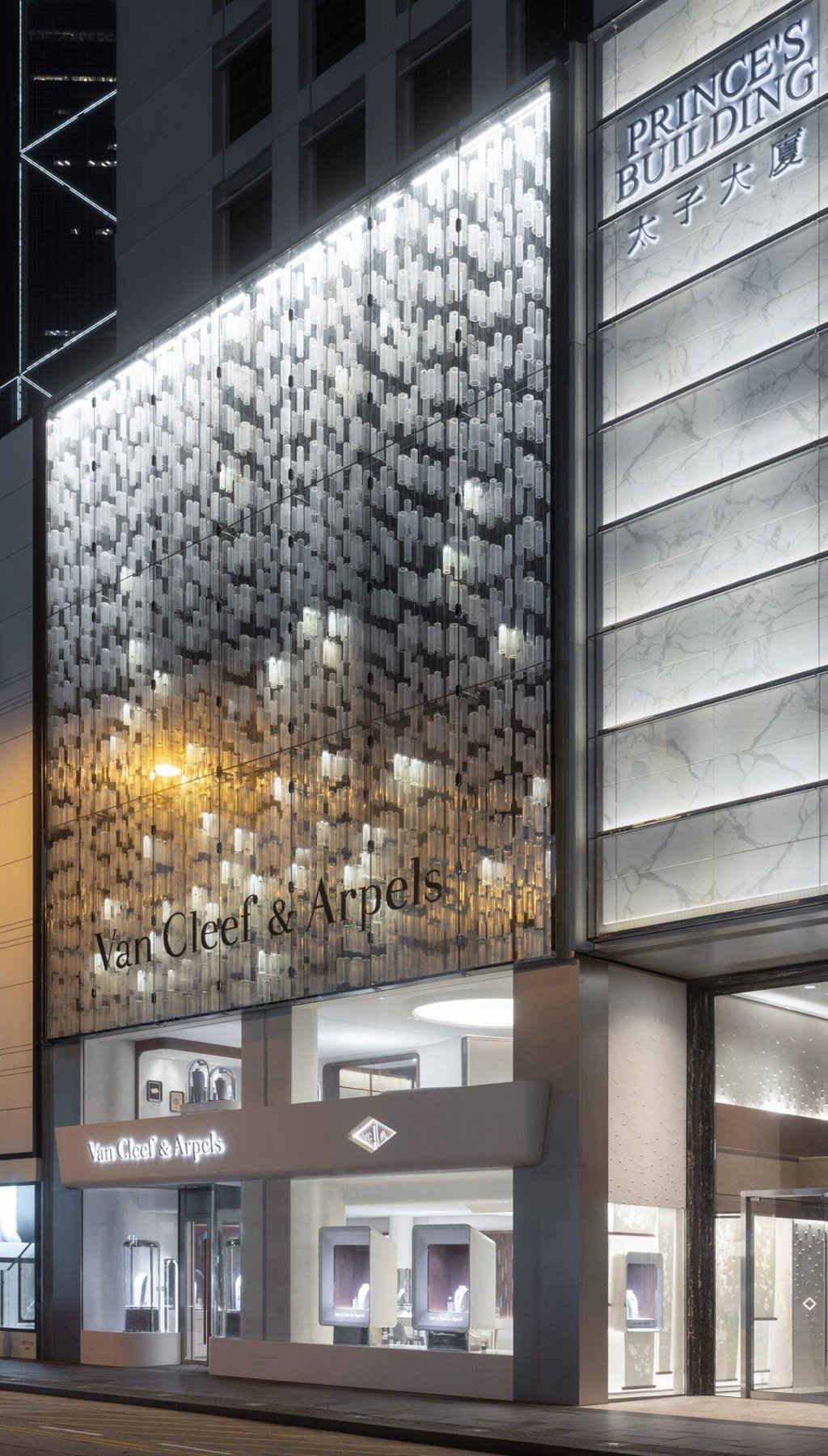 The exterior of Van Cleef & Arpels’ flagship boutique in Hong Kong. Photo: VCA The exterior of Van Cleef & Arpels’ flagship boutique in Hong Kong. Photo: VCA