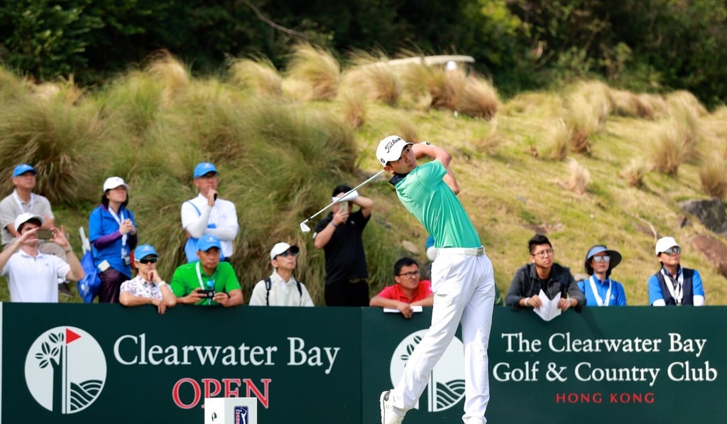 Jason Hak playing at the Clearwater Bay Open.