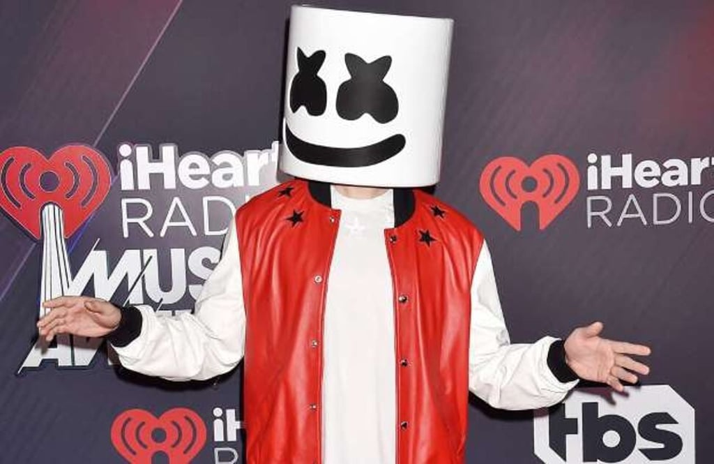 Masked DJ Marshmello. Photo: Bang Showbiz
