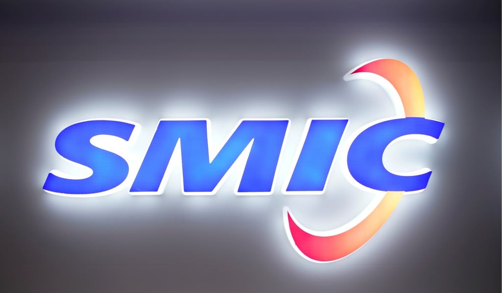 A Semiconductor Manufacturing International Corporation (SMIC) logo is seen at the China International Semiconductor Expo. Photo: Reuters