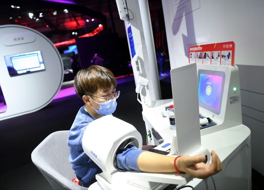 US$3.5 billion deal by JD Health boosts funds raised in Hong Kong. Photo: Xinhua US$3.5 billion deal by JD Health boosts funds raised in Hong Kong. Photo: Xinhua