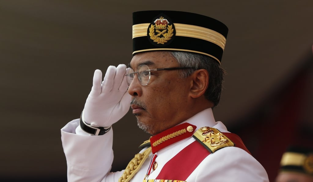 Sultan Abdullah was elected Malaysia’s king in January last year. Photo: EPA