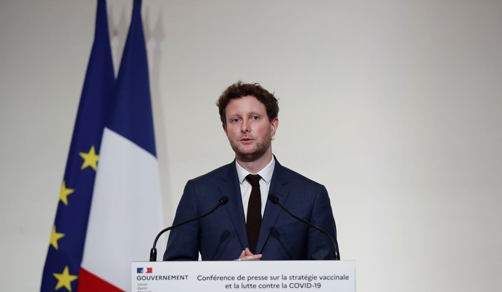 French Junior Minister for European Affairs Clement Beaune. Photo: AFP French Junior Minister for European Affairs Clement Beaune. Photo: AFP