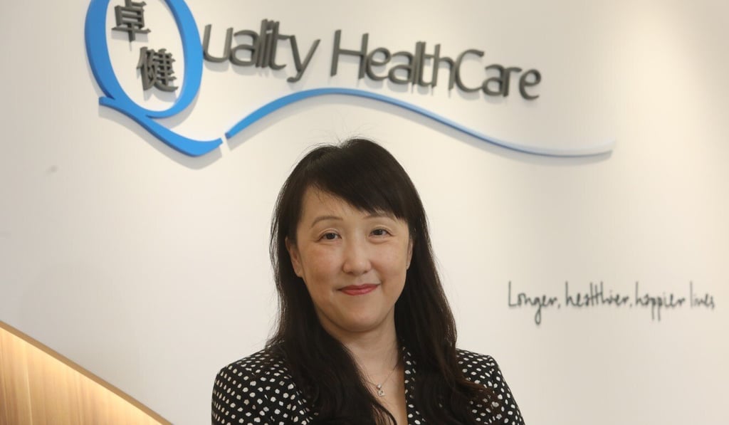 Elaine Chu, Quality HealthCare’s general manager. Photo: Dickson Lee