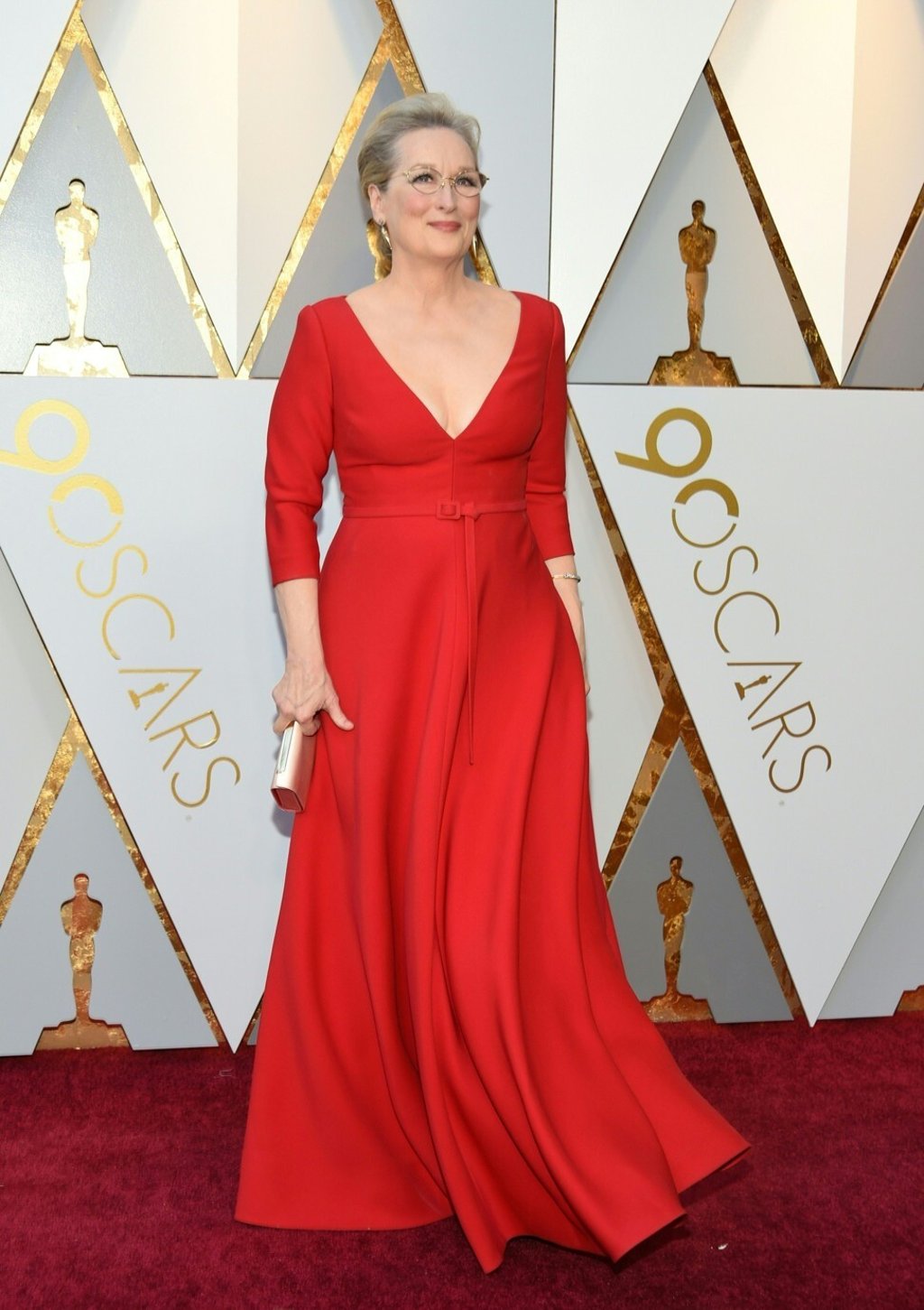 Actress Meryl Streep arrives for the 90th Annual Academy Awards in 2018. Photo: AFP Actress Meryl Streep arrives for the 90th Annual Academy Awards in 2018. Photo: AFP