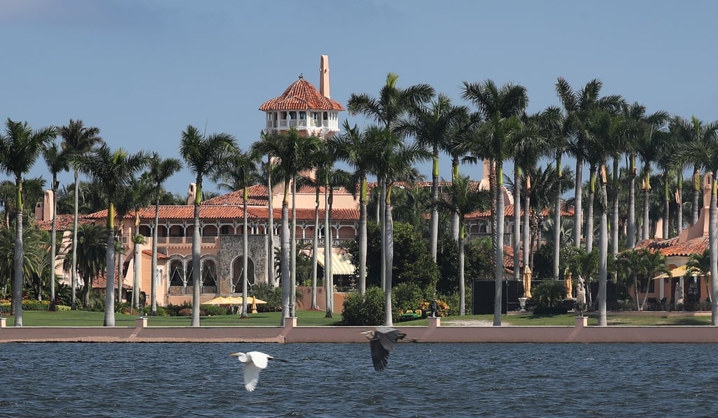 President Donald Trump's Mar-a-Lago resort. File photo: AFP