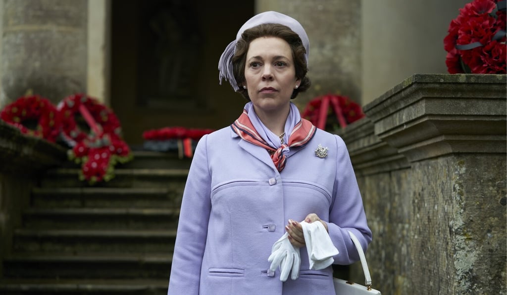 Olivia Colman plays Queen Elizabeth in Netflix series The Crown”. Photo: Netflix handout Olivia Colman plays Queen Elizabeth in Netflix series The Crown”. Photo: Netflix handout