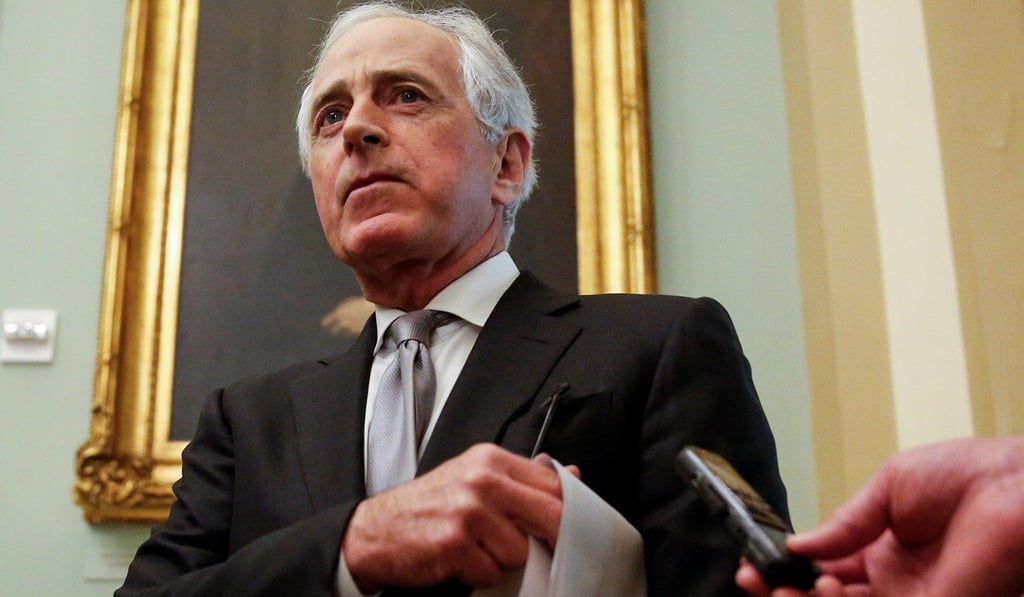 Bob Corker said “it’s going to take a lot of work” to rally US allies to deal with China. Photo: Reuters