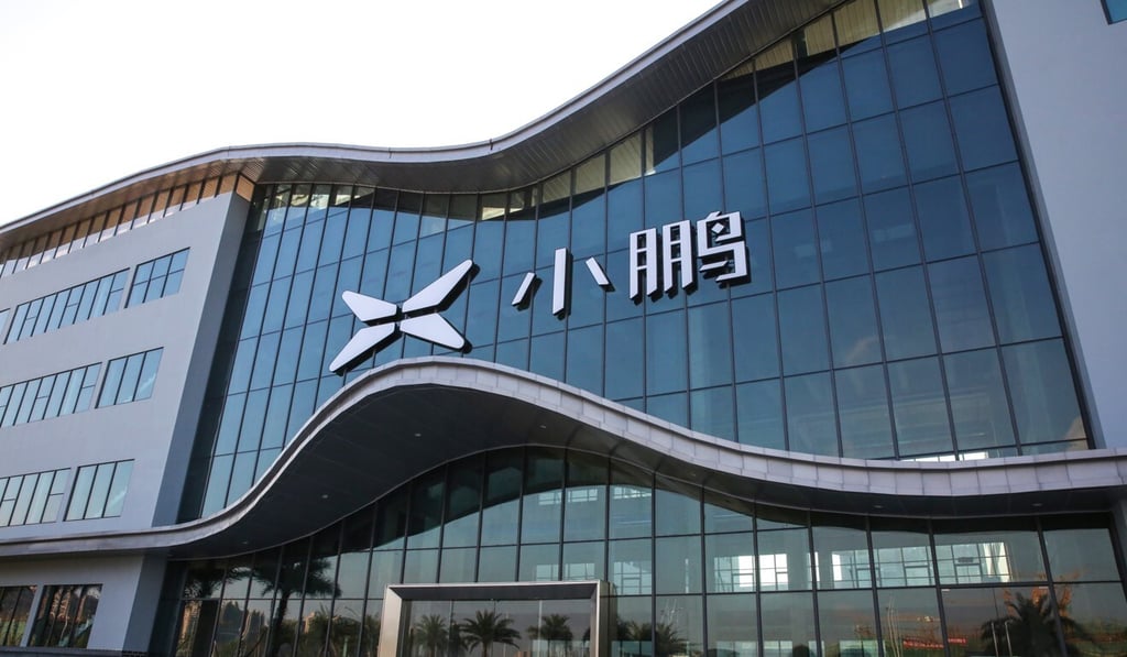 Xpeng is stepping up production at its brand-new factory in Guangdong province, which will make 150,000 vehicles a year. Photo: Iris Ouyang Xpeng is stepping up production at its brand-new factory in Guangdong province, which will make 150,000 vehicles a year. Photo: Iris Ouyang