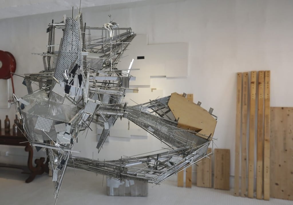 Works at William and Lavina Lim’s Wong Chuk Hang studio. Photo: K.Y. Cheng Works at William and Lavina Lim’s Wong Chuk Hang studio. Photo: K.Y. Cheng