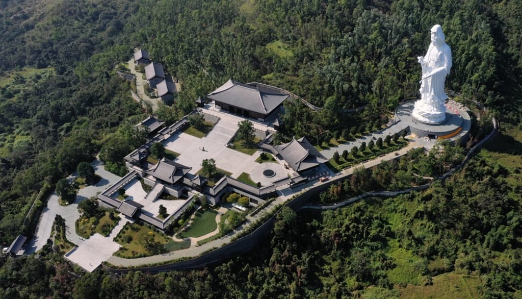 The the Guanyin statue at Tsz Shan Monastery in Tai Po. Photo: SCMP / Martin Chan The the Guanyin statue at Tsz Shan Monastery in Tai Po. Photo: SCMP / Martin Chan