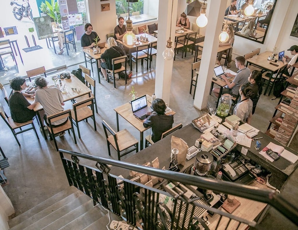 Footprint Cafés is a Khmer restaurant and co-working space for digital nomads and social enterprises in Siem Reap, Cambodia. Footprint Cafés is a Khmer restaurant and co-working space for digital nomads and social enterprises in Siem Reap, Cambodia.