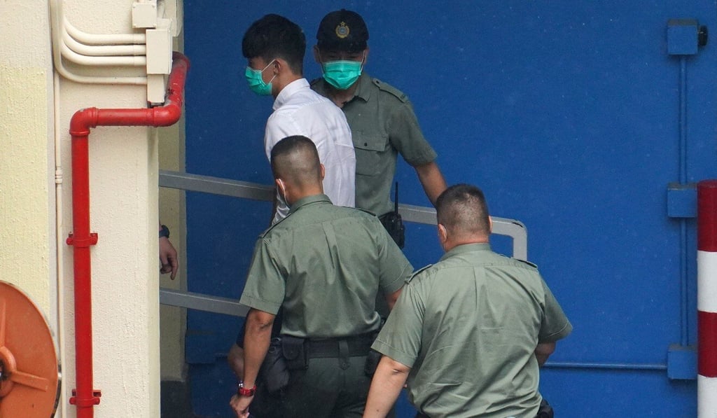 Leung at Lai Chi Kok Reception Centre in September. Photo: Winson Wong
