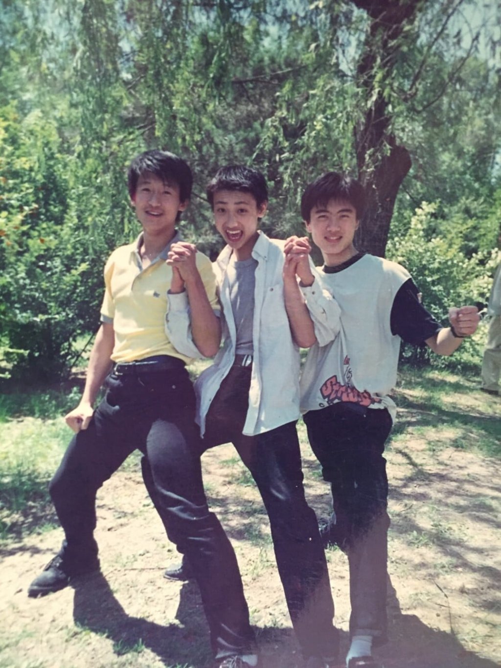 Wei Wei (right), with friends. Photo: Courtesy of Wei Wei Wei Wei (right), with friends. Photo: Courtesy of Wei Wei