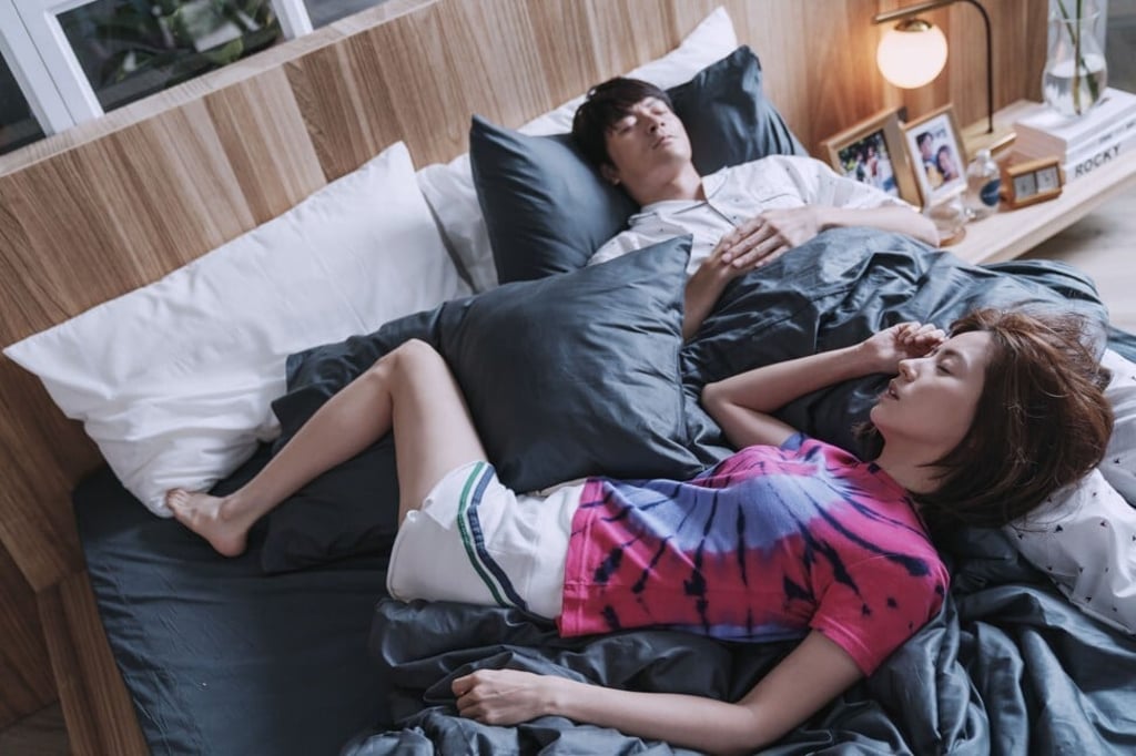 Allison Lin (left) and Wang play an air hostess and insurance actuary in HBO Asia’s new romcom Adventure of the Ring. Photo: HBO Asia Allison Lin (left) and Wang play an air hostess and insurance actuary in HBO Asia’s new romcom Adventure of the Ring. Photo: HBO Asia