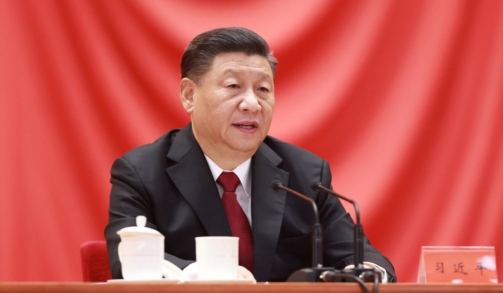 President Xi Jinping presided over the study session, according to Chinese state media. Photo: Xinhua