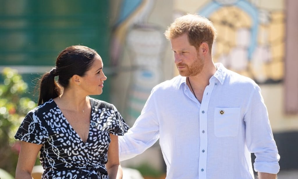 Prince Harry and Meghan Markle in 2019. Photo: DPA