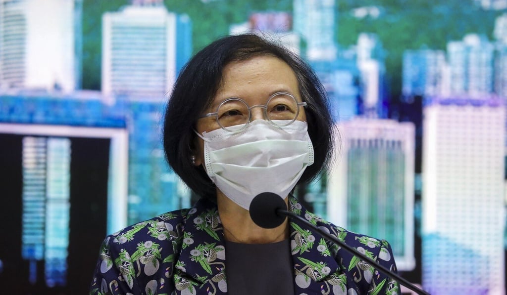 Secretary for Food and Health Sophia Chan addressed concerns from local lawmakers over the city’s pending vaccine programme on Wednesday. Photo: Dickson Lee