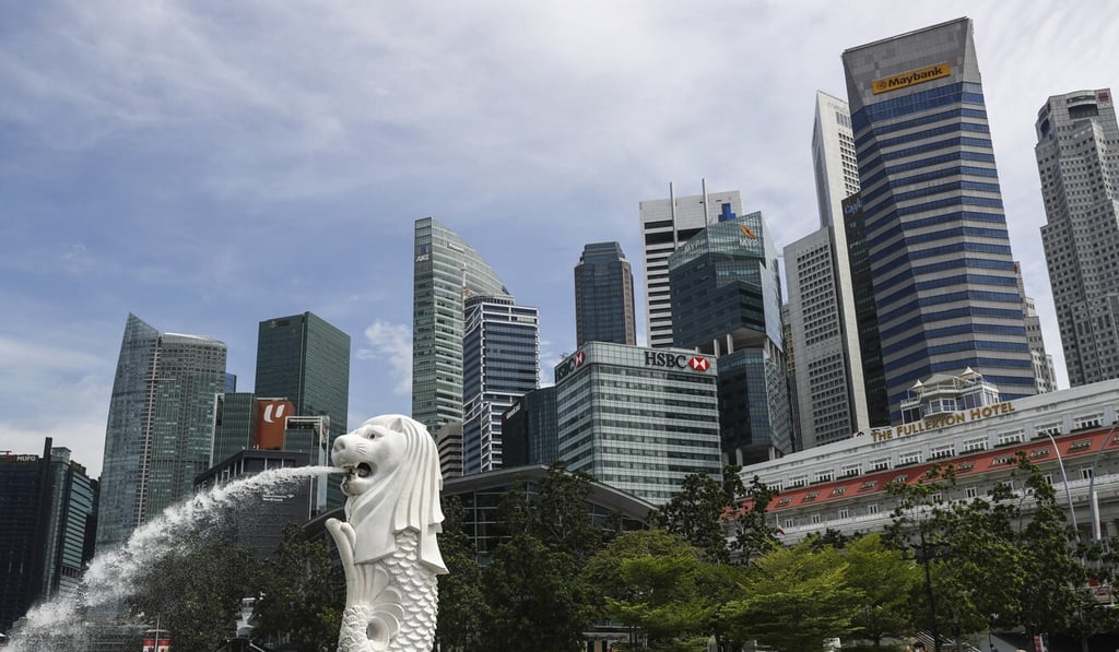 Singapore fell to 14th place from 12th in the survey. Photo: AP Singapore fell to 14th place from 12th in the survey. Photo: AP