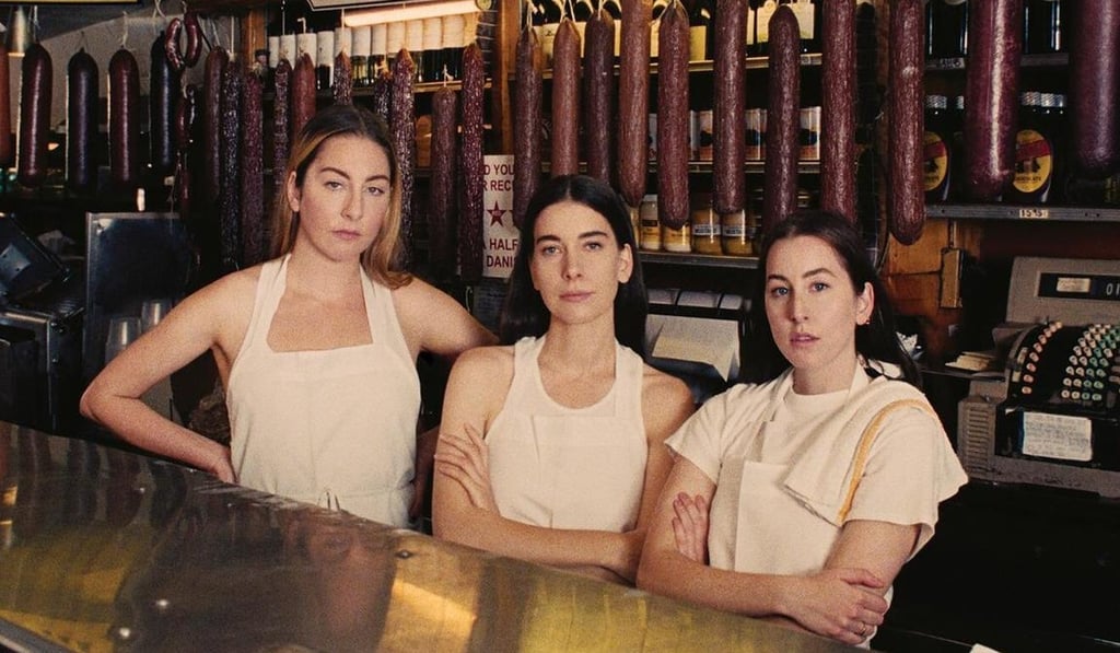 The Haim sisters aren’t impressed with the virus, like, at all. Photo: Handout The Haim sisters aren’t impressed with the virus, like, at all. Photo: Handout
