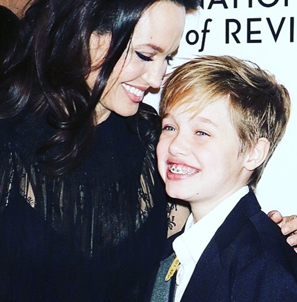 Angelina Jolie and Shiloh Jolie-Pitt. Photo: @shilohjoliepittuk/Instagram