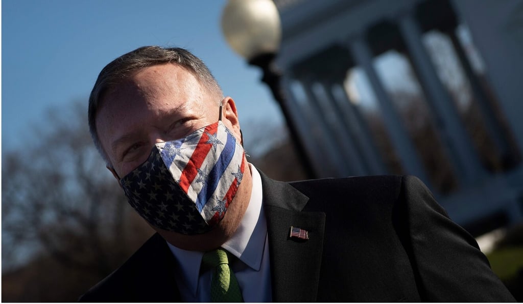 Mike Pompeo tweeted about the 12 Hongkongers detained in Shenzhen. Photo: AFP