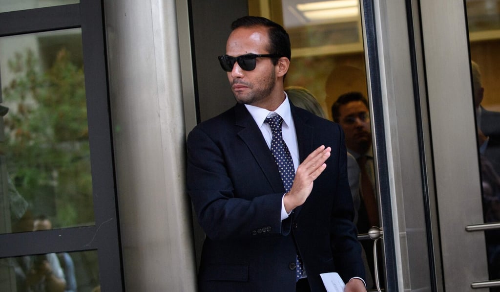 George Papadopoulos was an adviser to Donald Trump’s 2016 campaign. File photo: AFP