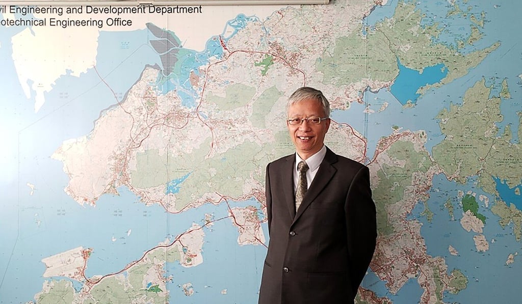 Outgoing geotechnical engineering chief Pun Wai-keong. Photo: Handout