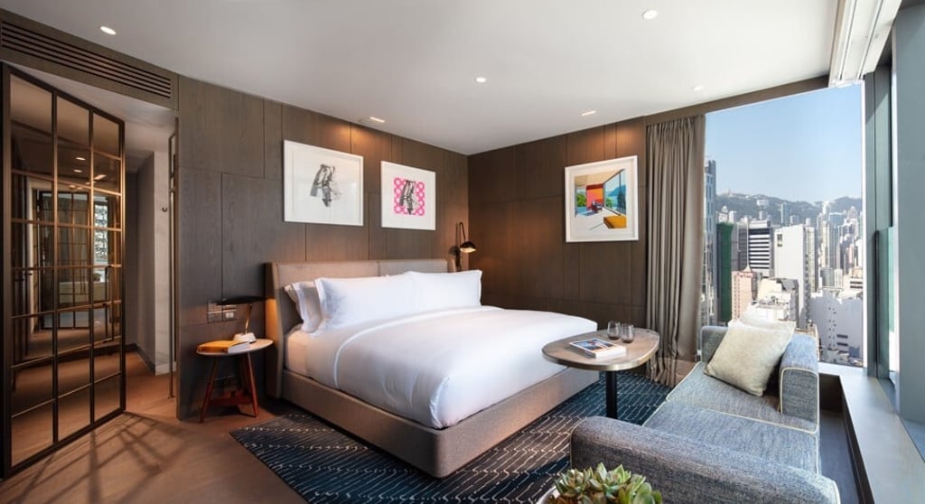 A premium corner room at The Hari Hong Kong. Photo: Harilela A premium corner room at The Hari Hong Kong. Photo: Harilela