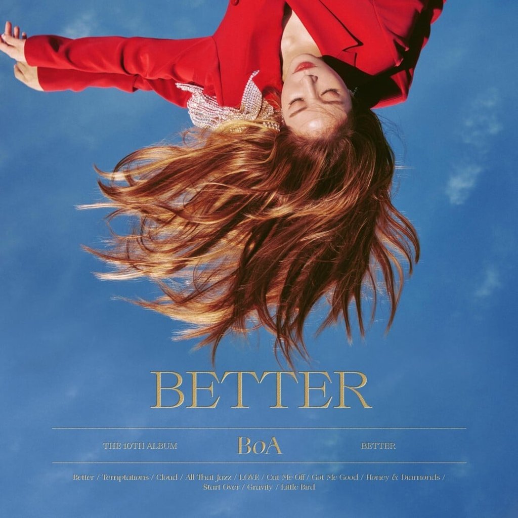 The cover art for Better by BoA. The cover art for Better by BoA.