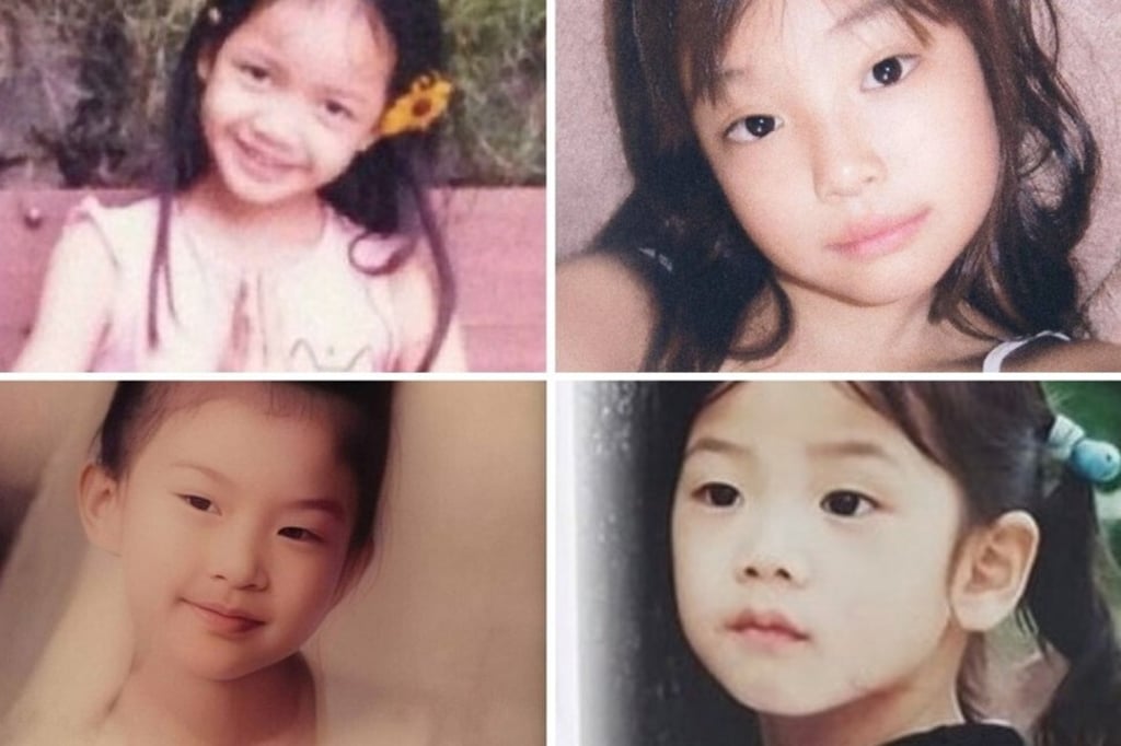 The adorable Blackpink girls long before they were famous. Photos: @cutebabyidols; @jenniedebuts; @ROSEVotingTeam/Twitter