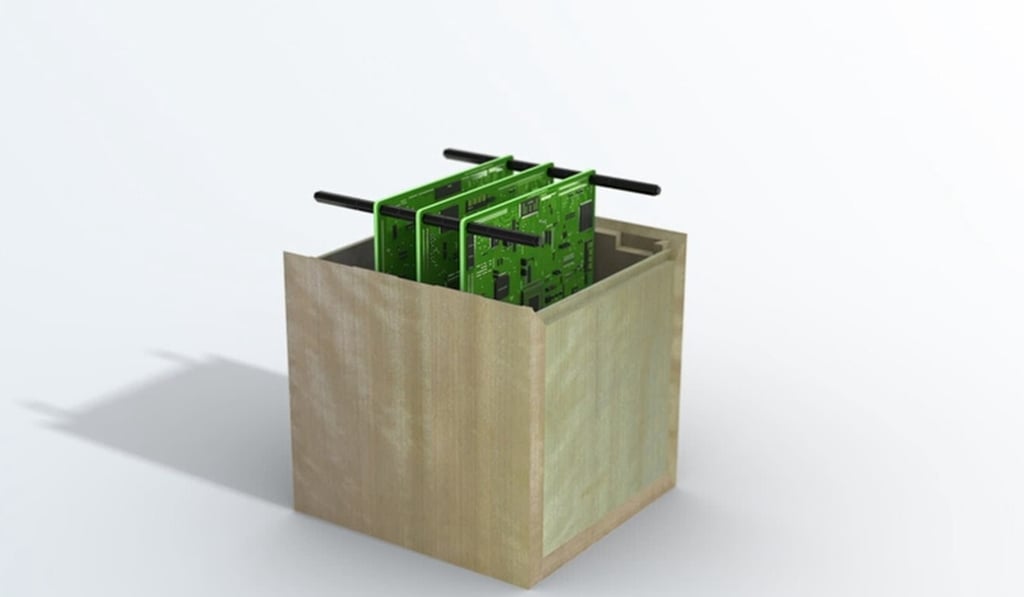 Japan plans to launch the wooden satellite in 2023. Photo: Kyoto University/ Sumitomo Forestry