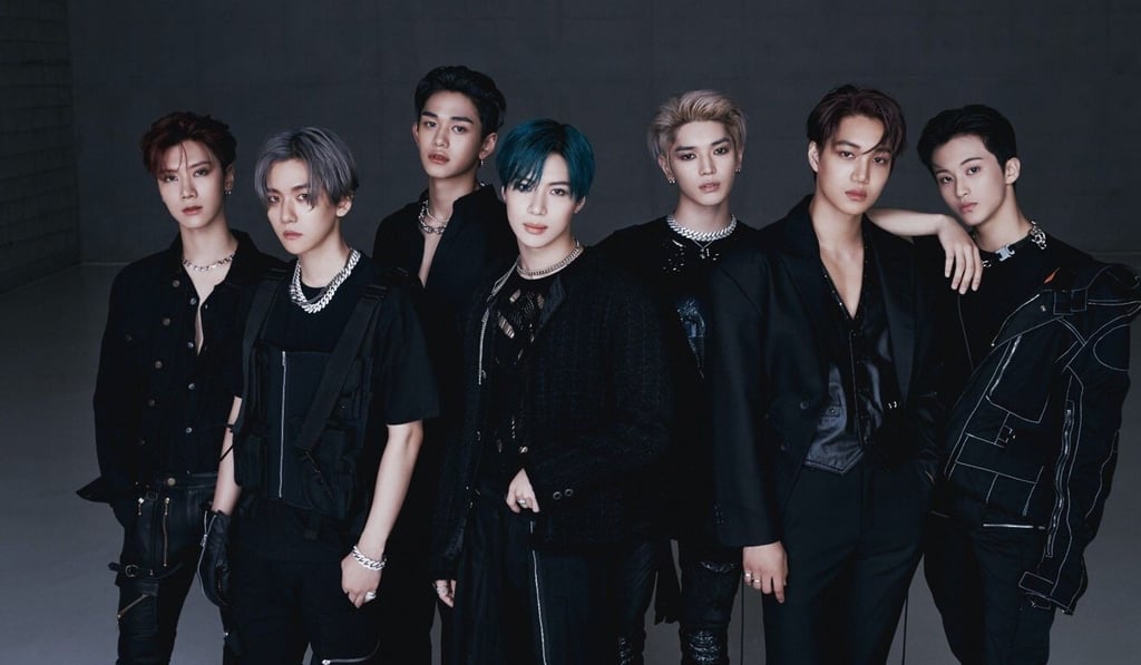 SuperM performed at an online Beyond Live concert in April. SuperM performed at an online Beyond Live concert in April.