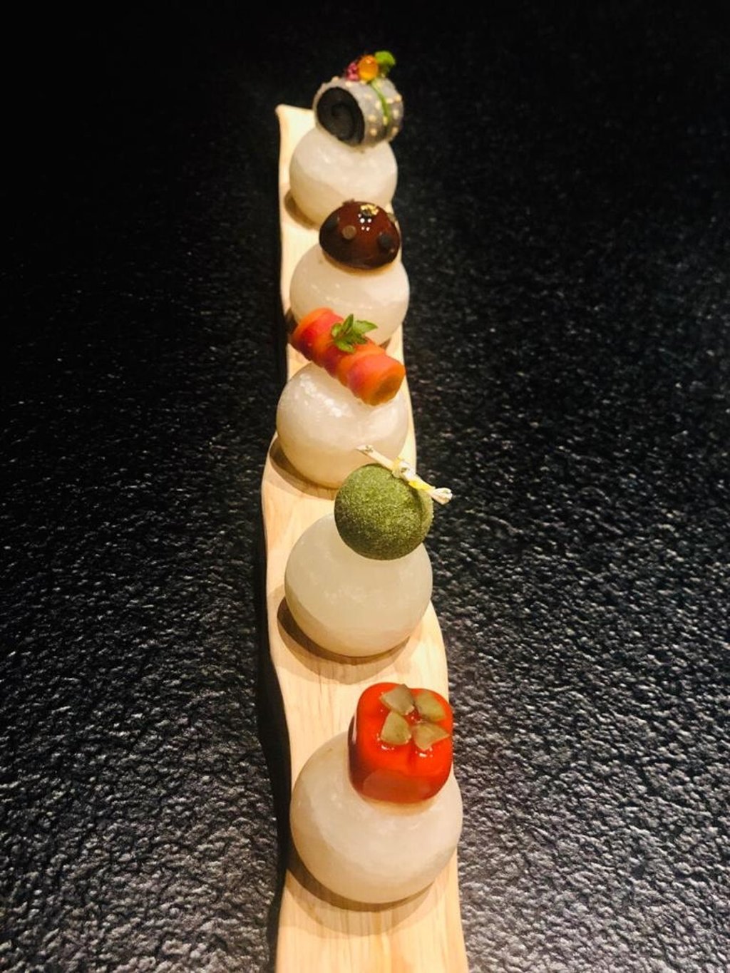 “Five flavours of delight” at Hoshinoya Tokyo in Japan. Photo: Courtesy of Tim Li Man-wai