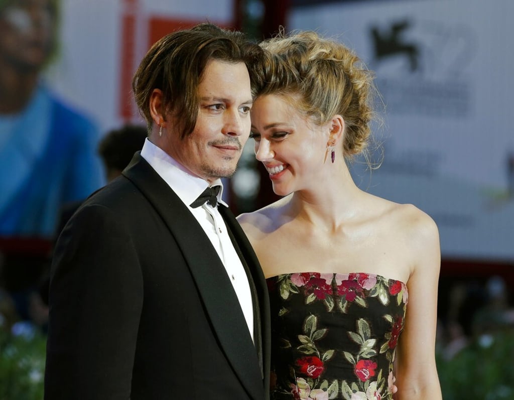 Johnny Depp and Amber Heard. Heard filed for divorce in 2016, citing irreconcilable differences. The pair were married in February 2015 and have no children together. Photo: AP