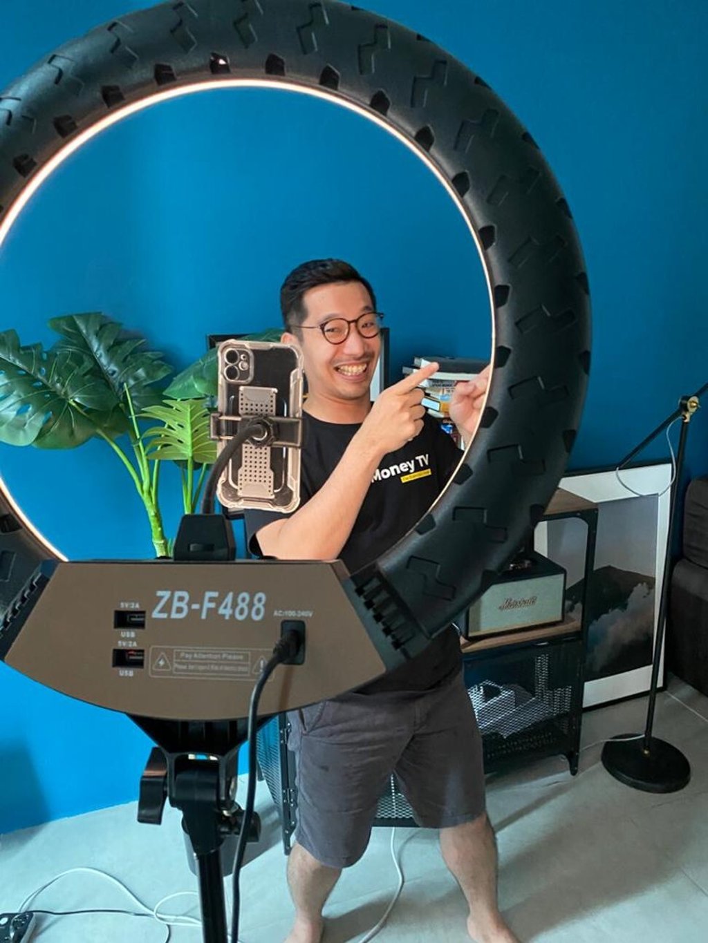 Peter Yong, the founder of Mr Money TV, uses TikTok to educate his viewers on the basics of finance. Photo: Handout