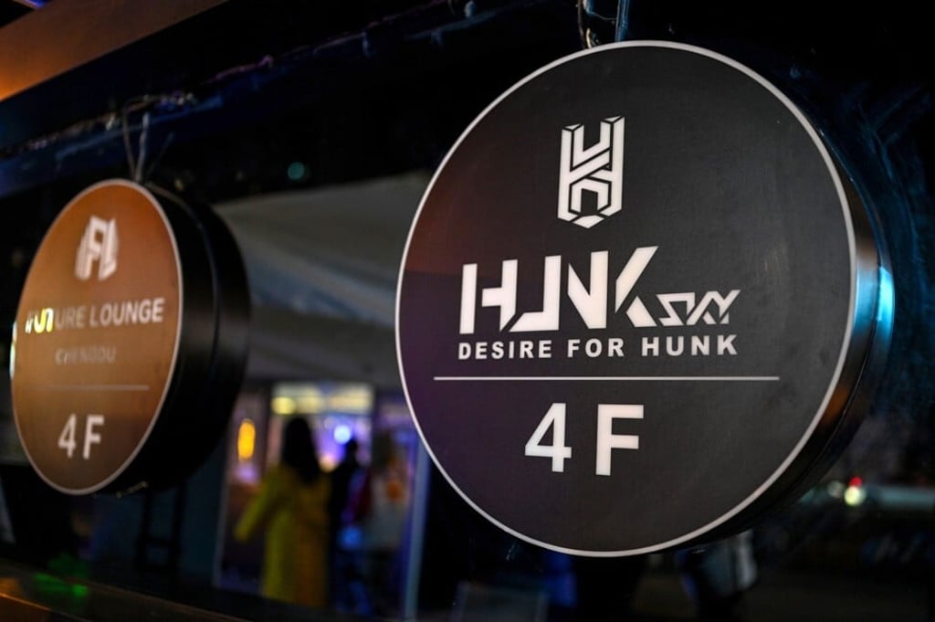 The HUNK club has been a focal point of Chengdu’s gay scene. Photo: AFP