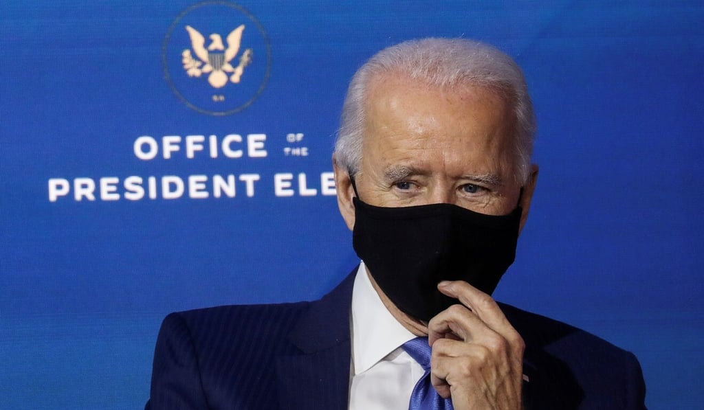 US President-elect Joe Biden. will take on China over tech. Photo: Reuters US President-elect Joe Biden. will take on China over tech. Photo: Reuters