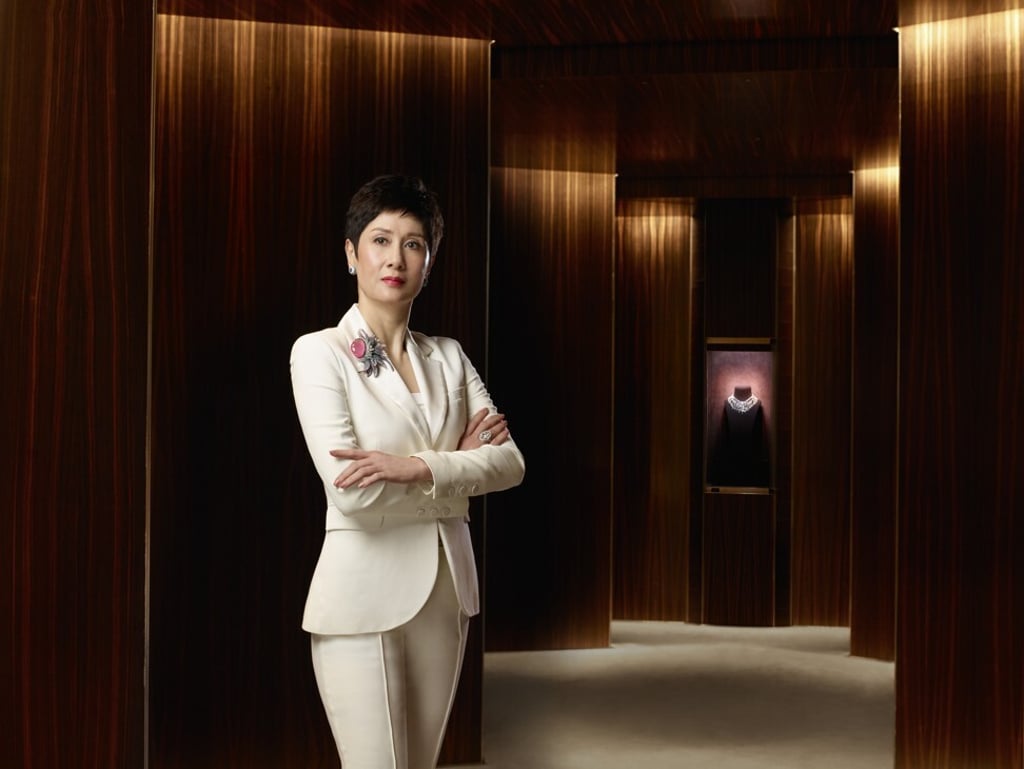 Michelle Ong at her boutique in Landmark Prince’s Building, Hong Kong. Photo: Handout