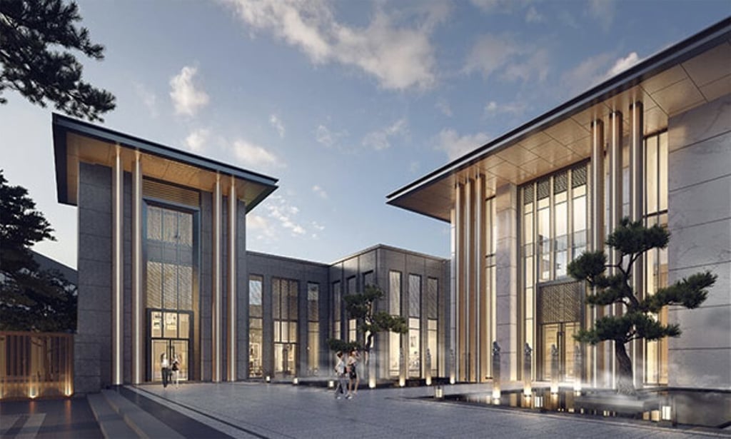 Artist impression of the developer Guangzhou R&F Properties' high-end residential project R&F Prosperous Residence in Phnom Penh, Cambodia.