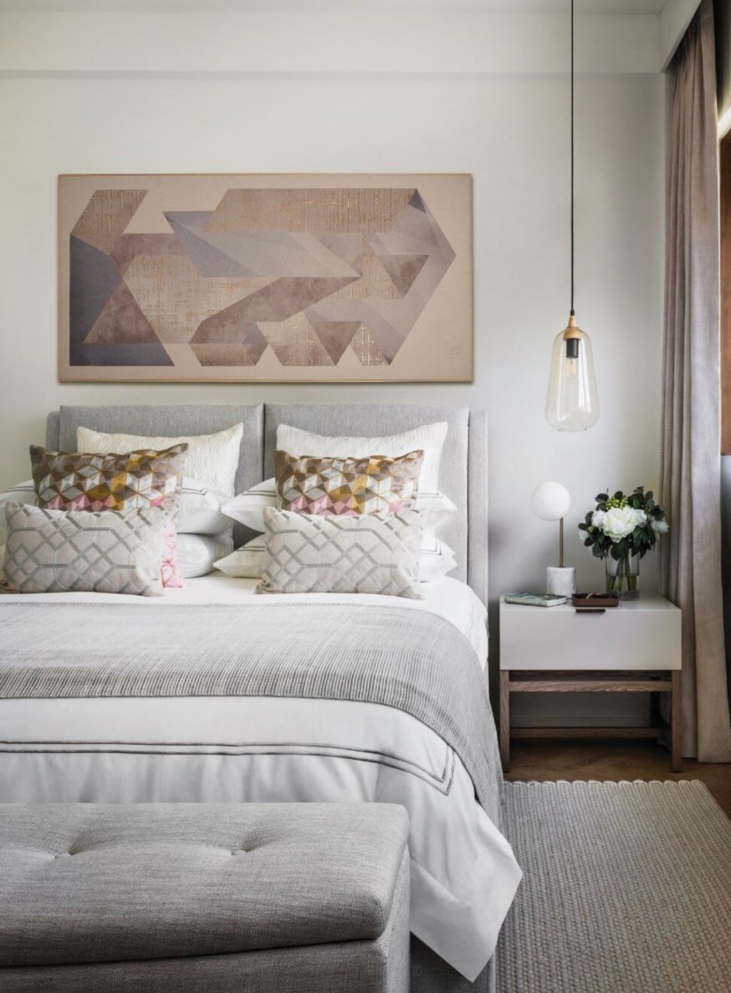 Carlton bed from Indigo Living. Photo: Indigo Living