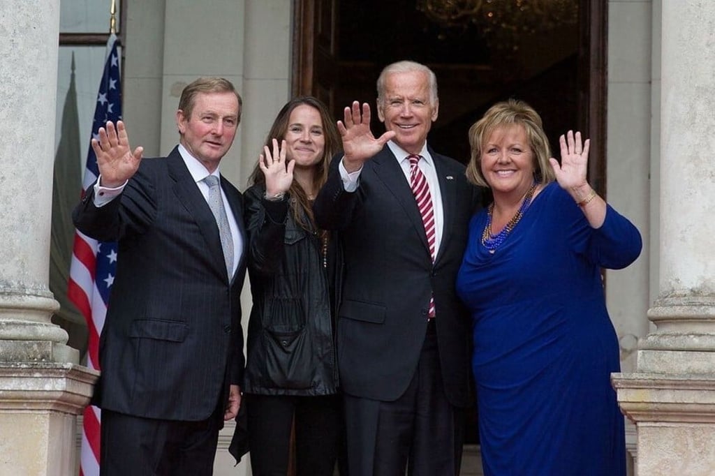 Joe Biden’s family, including Ashley Biden (second left). Photo: @ashley_bidenn/ Instagram
