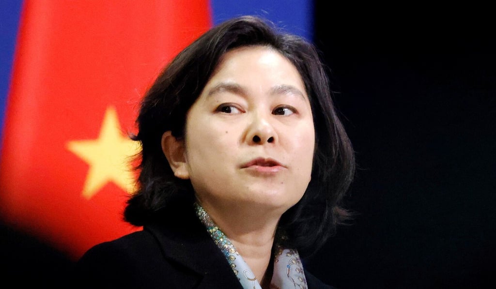 Foreign ministry spokeswoman Hua Chunying dismissed the attack on China’s claim to be a “near-Arctic state”. Photo: Reuters Foreign ministry spokeswoman Hua Chunying dismissed the attack on China’s claim to be a “near-Arctic state”. Photo: Reuters