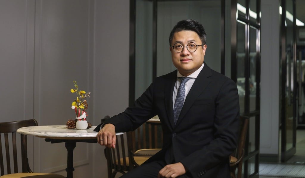 Jeffery Pun, CEO of Keyestone Group, says a theme park is feasible in Hainan, China. Photo: Xiaomei Chen