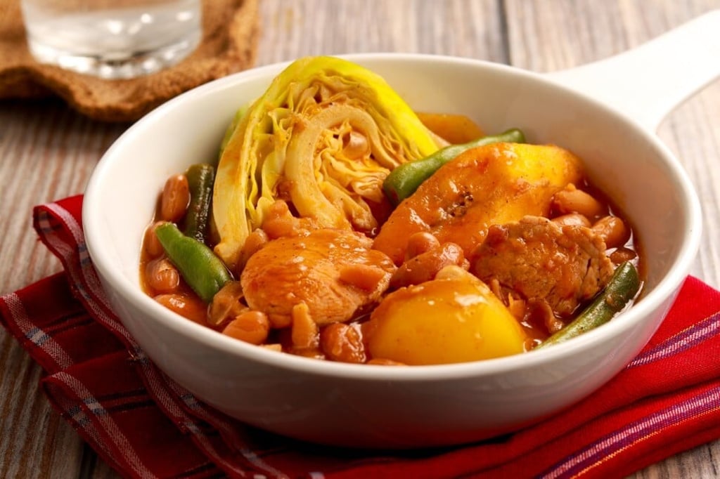 Puchero is a traditional Filipino dish of pork and bean stew. Photo: Getty Images/iStockphoto