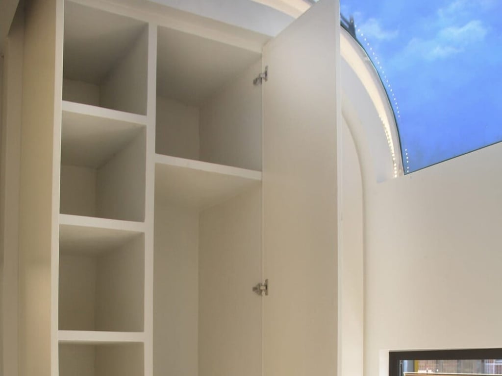 Storage in the Nestron Cube Two. Photo: Nestron